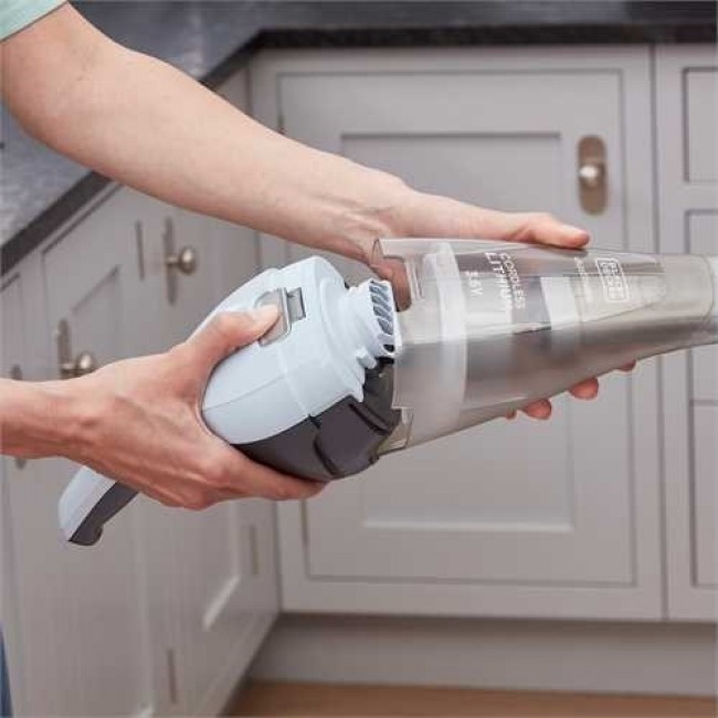 Portable vacuum cleaner Black & Decker NVC215W Blue, Grey Bagless Portable vacuum cleaner Black & Decker NVC215W Blue, Grey Bagless