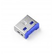 Smartkeeper UL03P2DB port blocker USB Type-A Blue Plastic 100 pc(s)