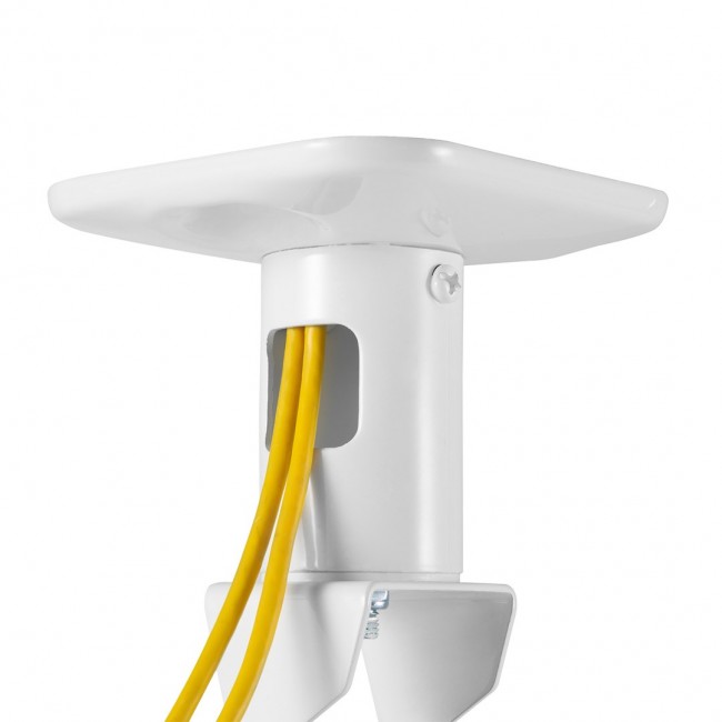 Maclean Ceiling Mount/Hanger for Projectors, Steel, 180 310 mm, up to 15 kg, MC-208 W