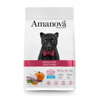 AMANOVA Adult Cat Turkey Delight - dry cat food - 1,5 kg
