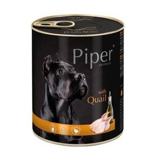 DOLINA NOTECI Piper Animals with quail - wet dog food - 800g