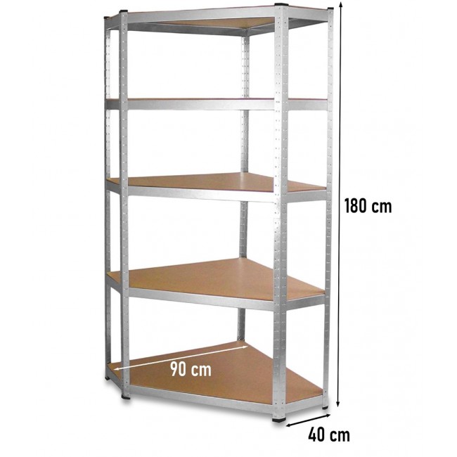 Metal corner storage rack G9040 40cm