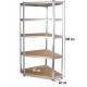 Metal corner storage rack G9040 40cm