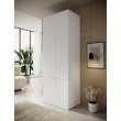 Wardrobe PAFOS 2D BASE 90x55.5x45 white matt Wardrobe PAFOS 2D BASE 90x55.5x45 white matt