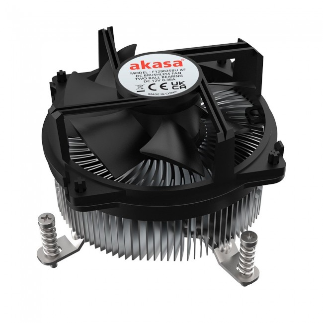 Akasa Intel LGA1700 Processor Hybrid cooler 9 cm Aluminium, Black 1 pc(s) Akasa Intel LGA1700 Processor Hybrid cooler 9 cm Aluminium, Black 1 pc(s)