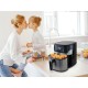 Hot air fryer NOVEEN AF550 6.5 l 1600 W Black, Silver Hot air fryer NOVEEN AF550 6.5 l 1600 W Black, Silver