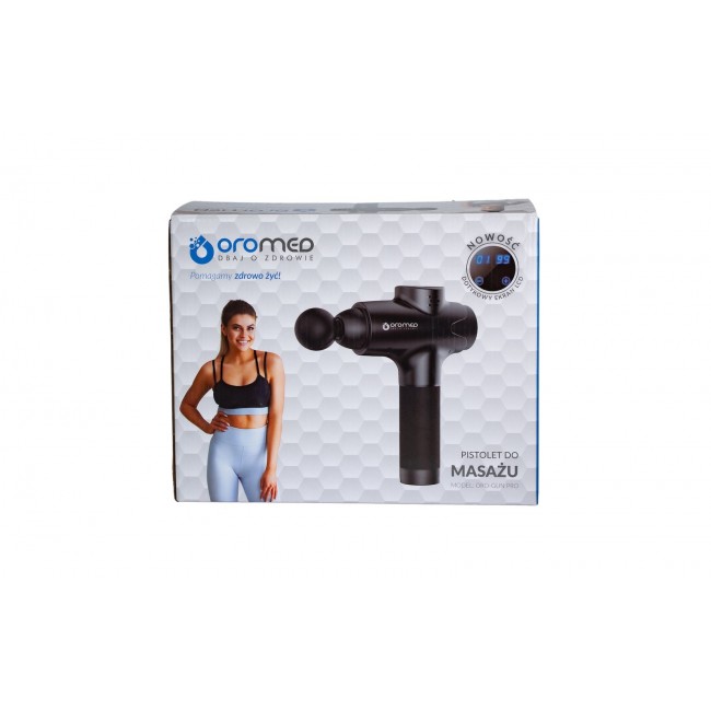 Pistol massager OROMED ORO-GUN PRO black Pistol massager OROMED ORO-GUN PRO black