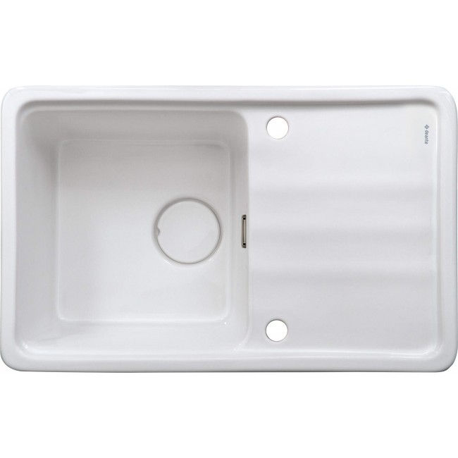 1-bowl ceramic sink with drainer