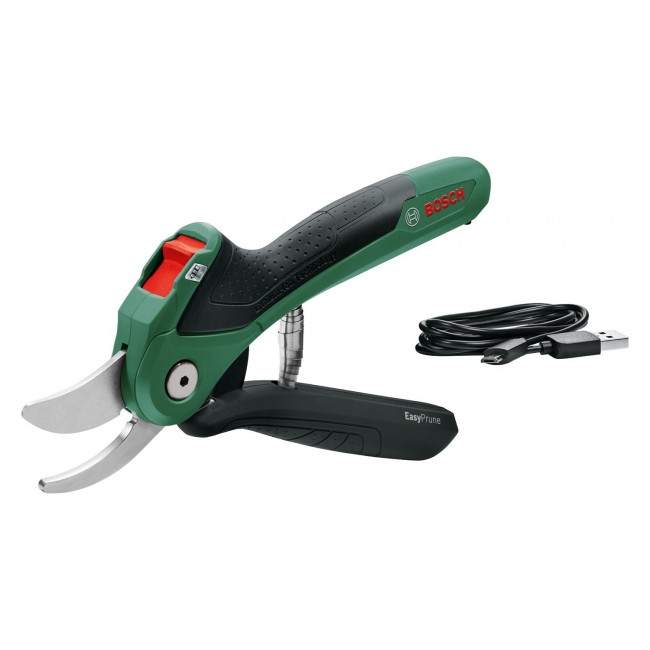 Bosch EasyPrune pruning shears Bypass Black, Green Bosch EasyPrune pruning shears Bypass Black, Green