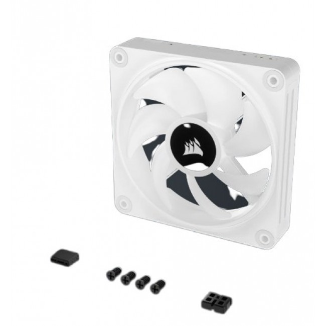 Corsair CO-9051005-WW computer cooling system Computer case Fan 12 cm White 1 pc(s) Corsair CO-9051005-WW computer cooling system Computer case Fan 12 cm White 1 pc(s)