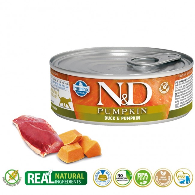 Farmina N&D Cat Duck & Pumpkin 70g