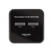 DeLOCK M.2 Docking Station for 2 x M.2 SATA SSD with Clone function DeLOCK M.2 Docking Station for 2 x M.2 SATA SSD with Clone function