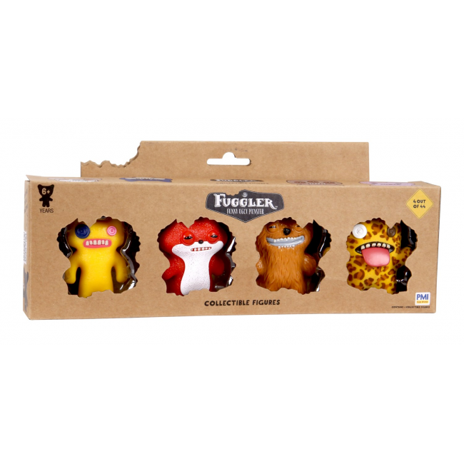 FUGGLER S1 COLLECTIBLE FIGURES - 4 PACK (ASSORTMENT)