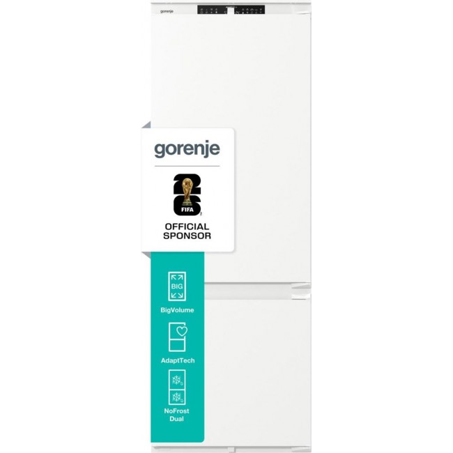 Gorenje Kombinerade kyl/fryssk p NRKI619D61WFE BK070