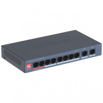 SWITCH POE CS4010-8GT-110 8-PORTOWY + 2X UPLINK DAHUA