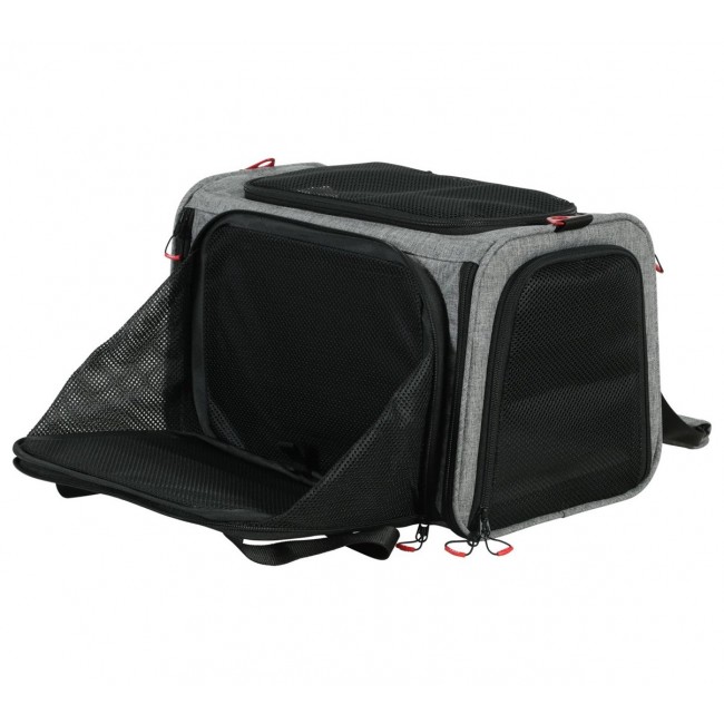 ZOLUX NOMAD M dog and cat carrier with extra space, 44 28 28 cm