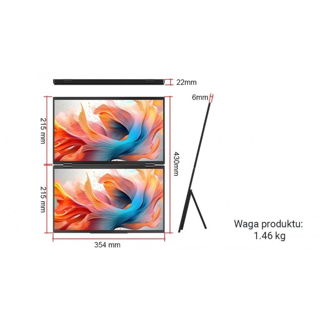Extralink EX.91605 monitor / accessory