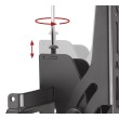 B-Tech Universal Flat Screen Wall Mount with Tilt (VESA 400)