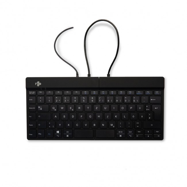 R-Go Tools Ergonomic keyboard R-Go Split Break v2 with break software, ergonomic split keyboard, QWERTZ (DE), Wired, black R-Go Tools Ergonomic keyboard R-Go Split Break v2 with break software, ergonomic split keyboard, QWERTZ (DE), Wired, black