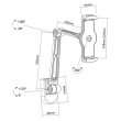 Techly ICA-TBL 2802 holder Passive holder Tablet/UMPC Black