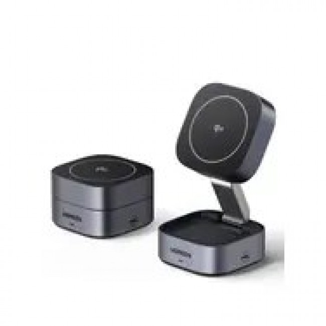 Ugreen 2-in-1 Qi2 Magnetic Foldable Charging Station (No AC Adapter)