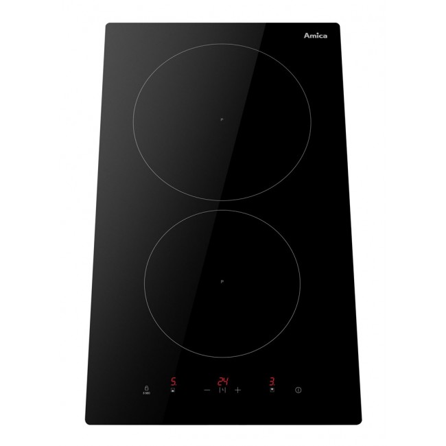 Amica PI3520U Induction hob with 2 cooking zones Black