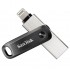 SanDisk SDIX60N-128G-GN6NE USB flash drive 128 GB 3.2 Gen 1 (3.1 Gen 1) Grey, Silver