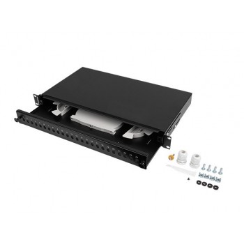 LANBERG 24XST / 24XFC D-HOLE RACK 19