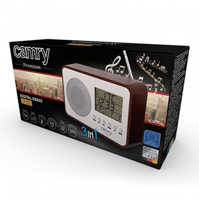 Camry CR1153 radio Portable Digital Black,White Camry CR1153 radio Portable Digital Black,White