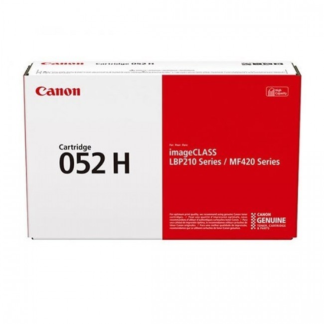 Canon 052 H toner cartridge Original Black Canon 052 H toner cartridge Original Black