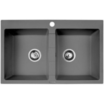 PYRAMIS 070053201 kitchen sink Apron-front sink Rectangular Granite