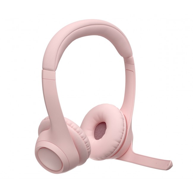 Logitech 981-001412 headphones/headset Wireless Head-band Office/Call center Bluetooth Rose