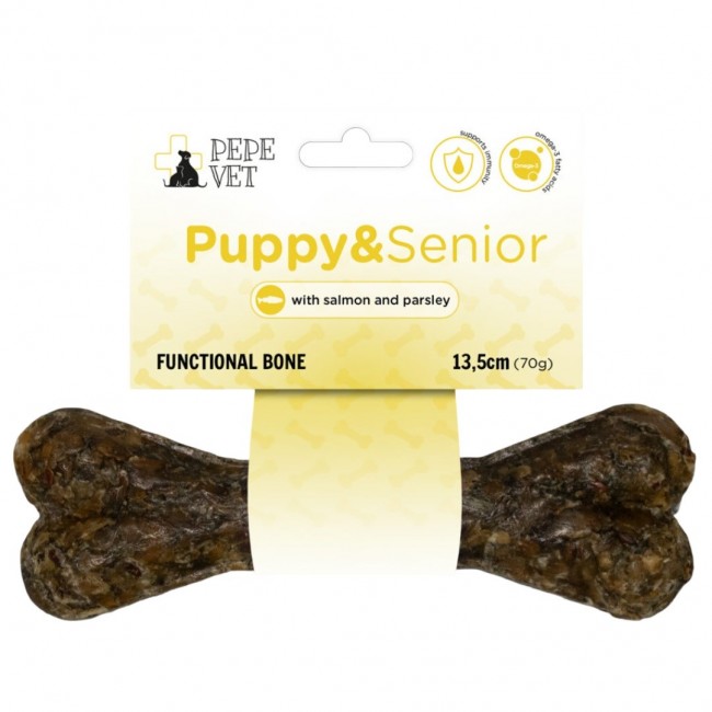 PAKA ZWIERZAKA Pepe Vet Puppy&Senior - dog treat - 13,5cm PAKA ZWIERZAKA Pepe Vet Puppy&Senior - dog treat - 13,5cm