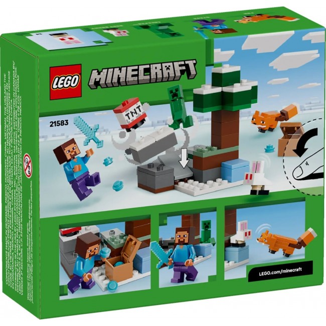 LEGO MINECRAFT 21583 Steve's Taiga Adventure