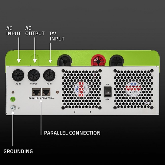 Hybrid solar inverter Off-Grid 6.2kVA 6.2kW