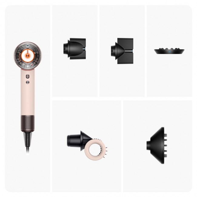 Dyson Supersonic Nural hair dryer 1600 W Pink, Rose gold