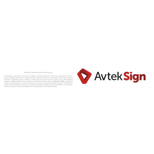 AVTEK INFORMATION MONITOR DS2 43