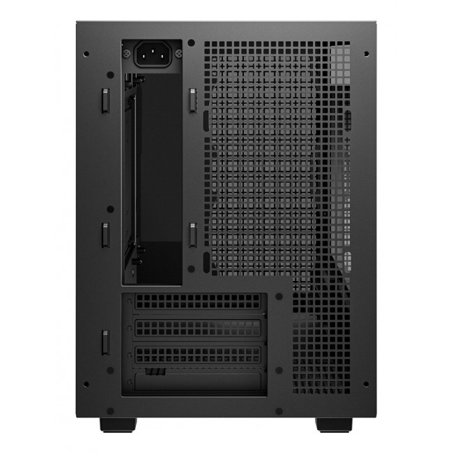 DeepCool CH260 WOOD Micro Tower Black, Wood