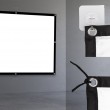Maclean projection screen, 84