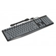 iBox IKC2010G keyboard Home USB QWERTY English Grey, Black