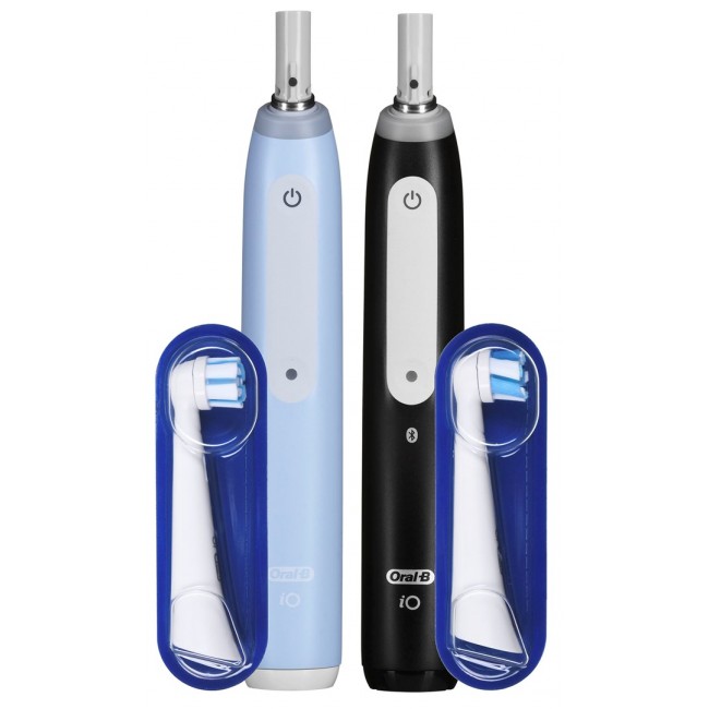 Braun Oral-B iO 3 electric toothbrush set DUO BLACK & BLUE Braun Oral-B iO 3 electric toothbrush set DUO BLACK & BLUE