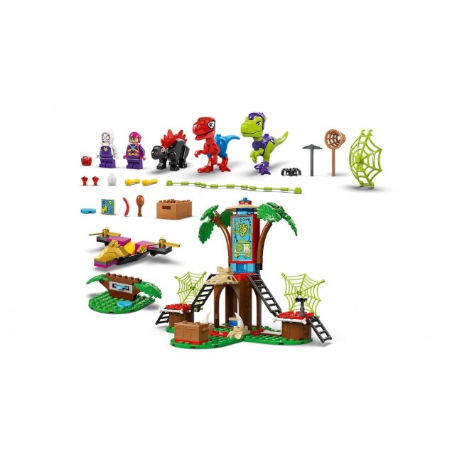 LEGO MARVEL 11200 Spidey and Gobby s Raptor Battle at Tree House HQ