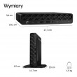 HP EliteDesk 8 Mini G2i Desktop Next Gen AI PC Copilot+ PC Intel Core Ultra 5 322 16 GB DDR5-SDRAM 512 GB SSD Windows 11 Pro Mini PC