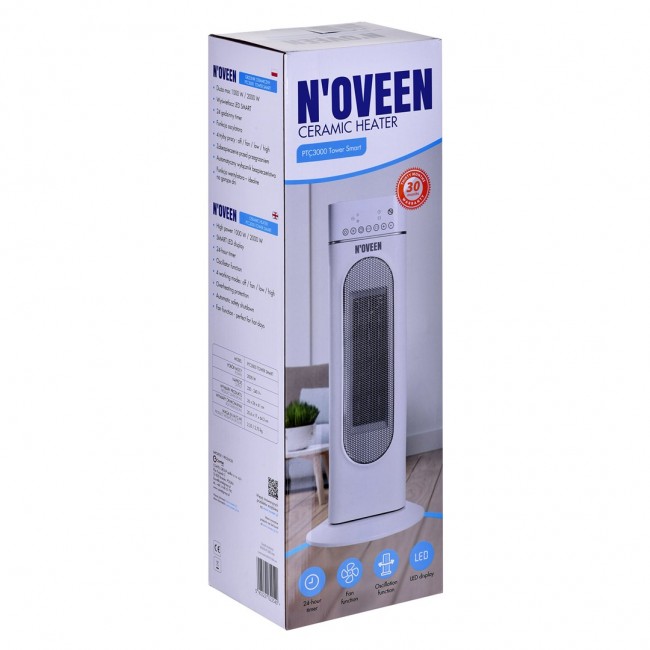 Ceramic heaterNOVEEN PTC3000 tower smart