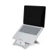 R-Go Tools Laptop stand R-Go Riser Flexible, adjustable folding laptop riser, ergonomic, Hylite aluminum, silver