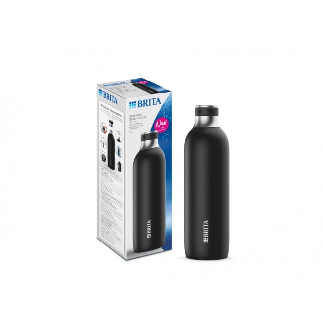 Brita sodaTRIO bottle (1 l black) Brita sodaTRIO bottle (1 l black)