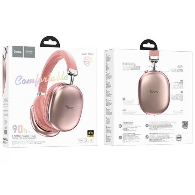 Hoco W35 Max Joy Wireless Bluetooth In-Ear Headset Pink Hoco W35 Max Joy Wireless Bluetooth In-Ear Headset Pink