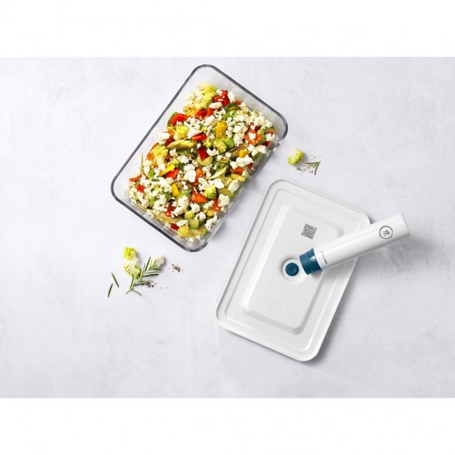 ZWILLING Fresh & Save Rectangular Container 2.2 L Transparent, White 1 pc(s)