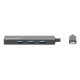 Manhattan USB-C Dock/Hub, Ports (4): USB-A (x4), 5 Gbps (USB 3.2 Gen1 aka USB 3.0), External Power Supply Not Needed, Universal for all devices, SuperSpeed USB, Black, Three Year Warranty, Equivalent to HB30CM4AB Manhattan USB-C Dock/Hub, Ports (4): USB-A (x4), 5 Gbps (USB 3.2 Gen1 aka USB 3.0), External Power Supply Not Needed, Universal for all devices, SuperSpeed USB, Black, Three Year Warranty, Equivalent to HB30CM4AB