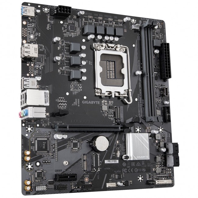GIGABYTE H610M D3W DDR4 Motherboard - Supports 14th Gen. Intel Core CPUs, 5+1+1 phases VRM, up to 3200MHz DDR4, 1xPCIe 3.0 M.2, 1GbE LAN, USB 3.2 Gen 1 GIGABYTE H610M D3W DDR4 Motherboard - Supports 14th Gen. Intel Core CPUs, 5+1+1 phases VRM, up to 3200MHz DDR4, 1xPCIe 3.0 M.2, 1GbE LAN, USB 3.2 Gen 1